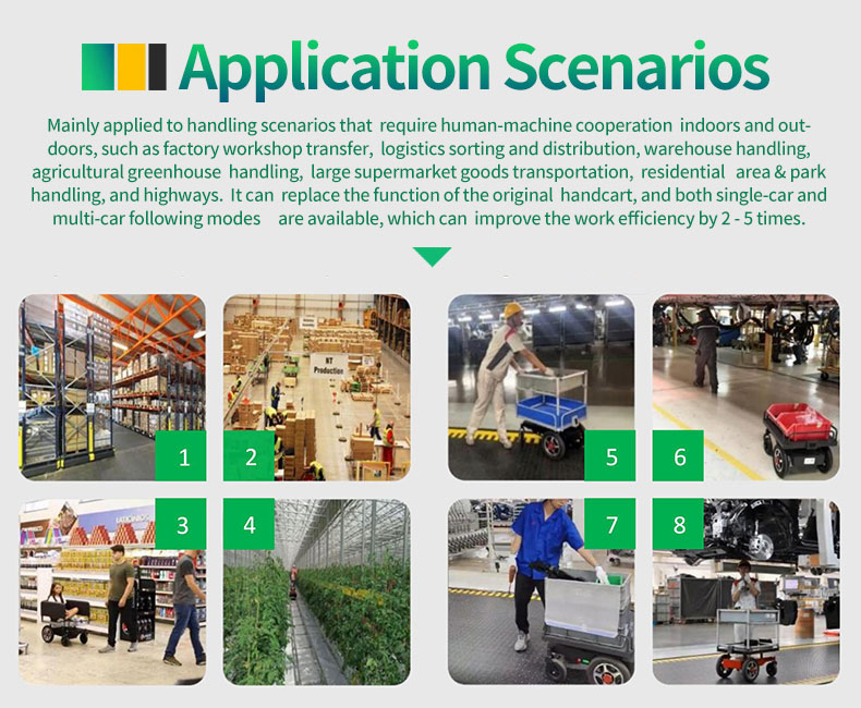 Small-Sized Following Transport Robot Intelligent Following Reduce Manpower