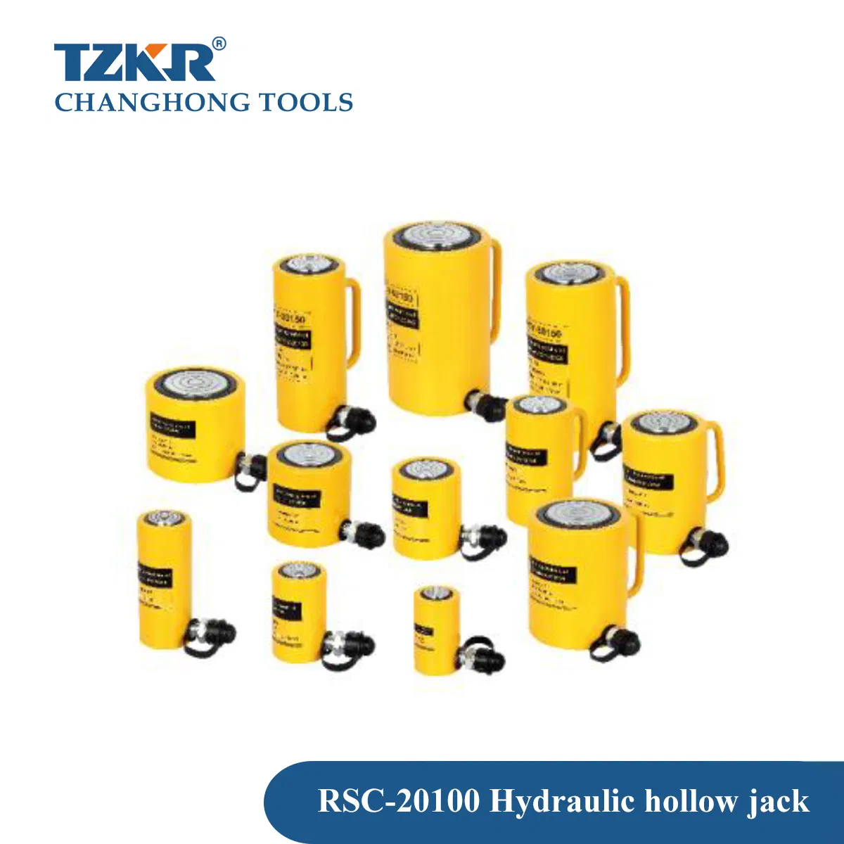Rsc-20100 20 Ton Lift-up Barrier Free Sufficient Tonnage Sufficient Stroke Hydraulic Cylinder Jack