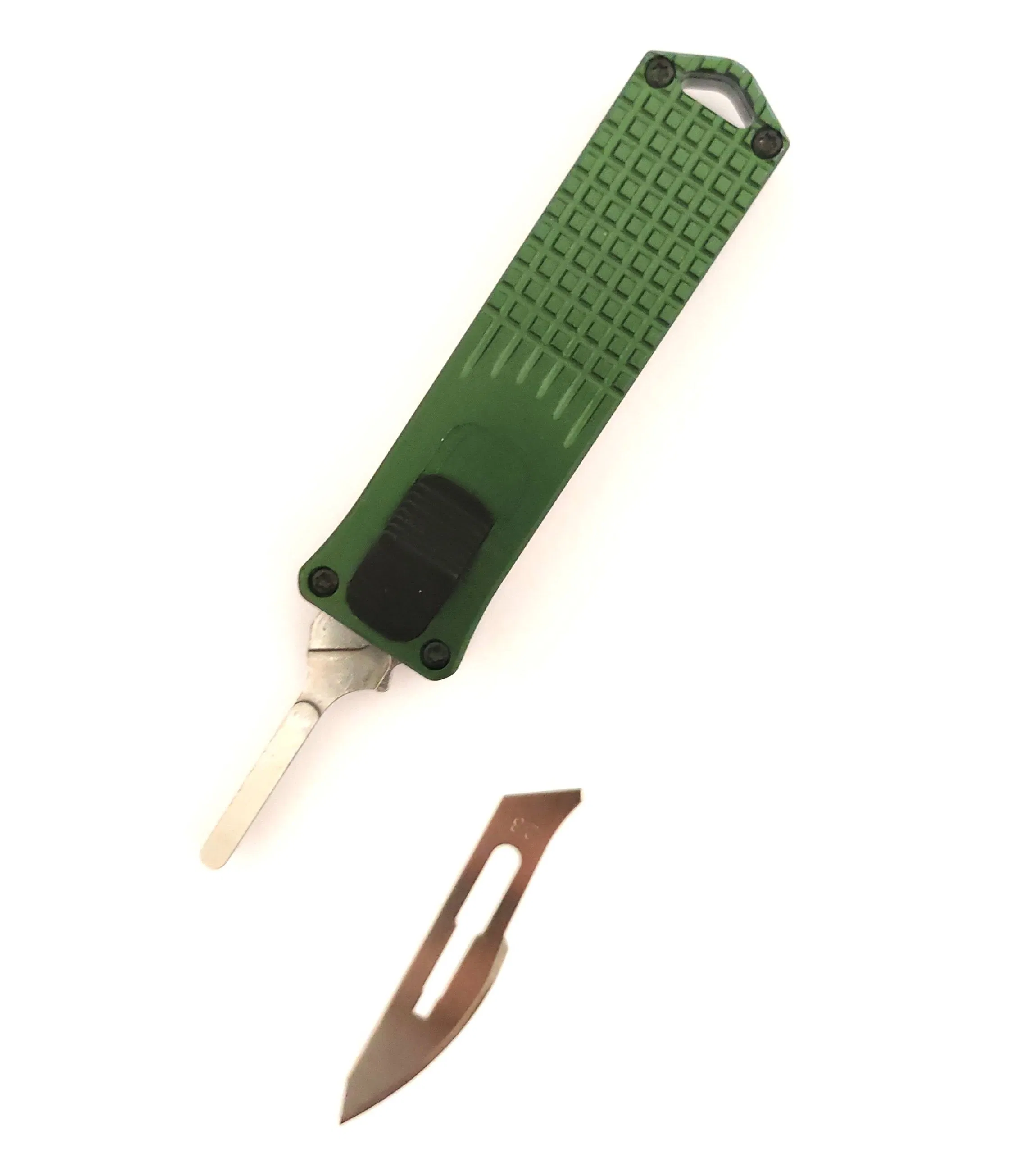 Aluminum Handle CNC Portable EDC Box Cutter Knife Art Knife Multifunctional Otf Utility Knife