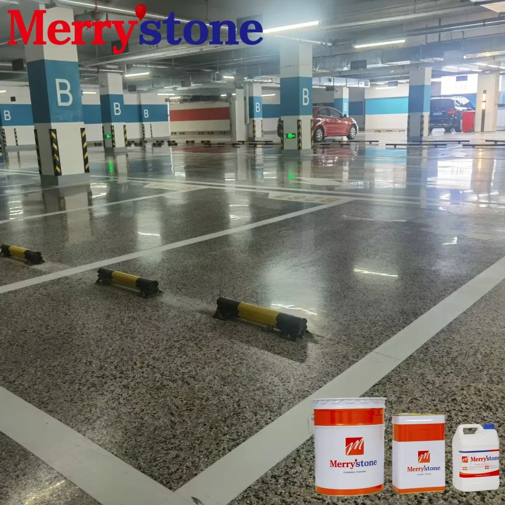 Consistent Colored Sealer Curing Concrete Floor Coating for Underground Parking Garages