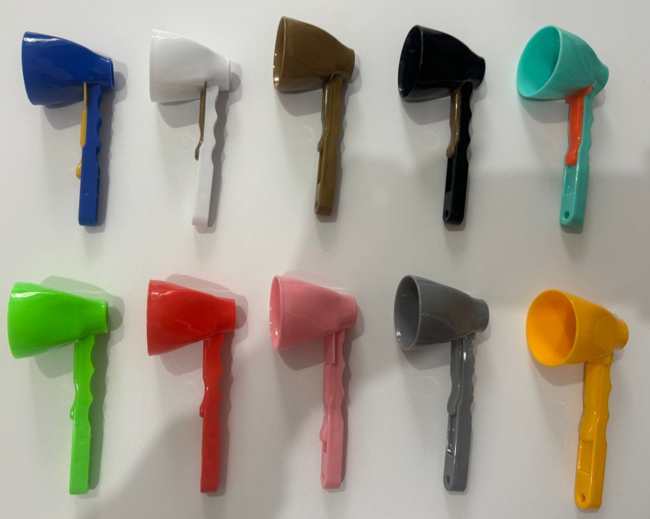 Coffee Leak Proof Scoop Mess Free Measuring Funnel Creative Protein Powder Sliding Scoop