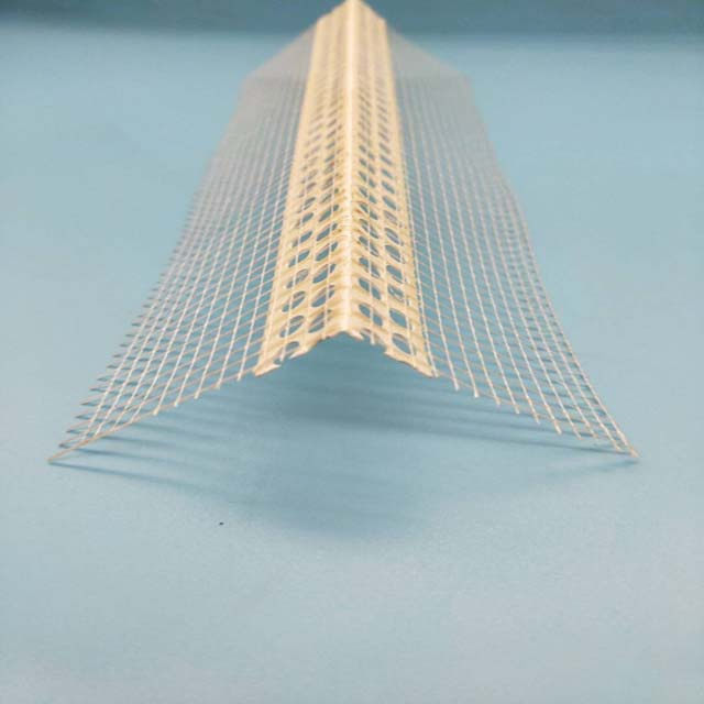 Flexible Perforated PVC Corner Bead with Fiberglass Mesh Angle Bead