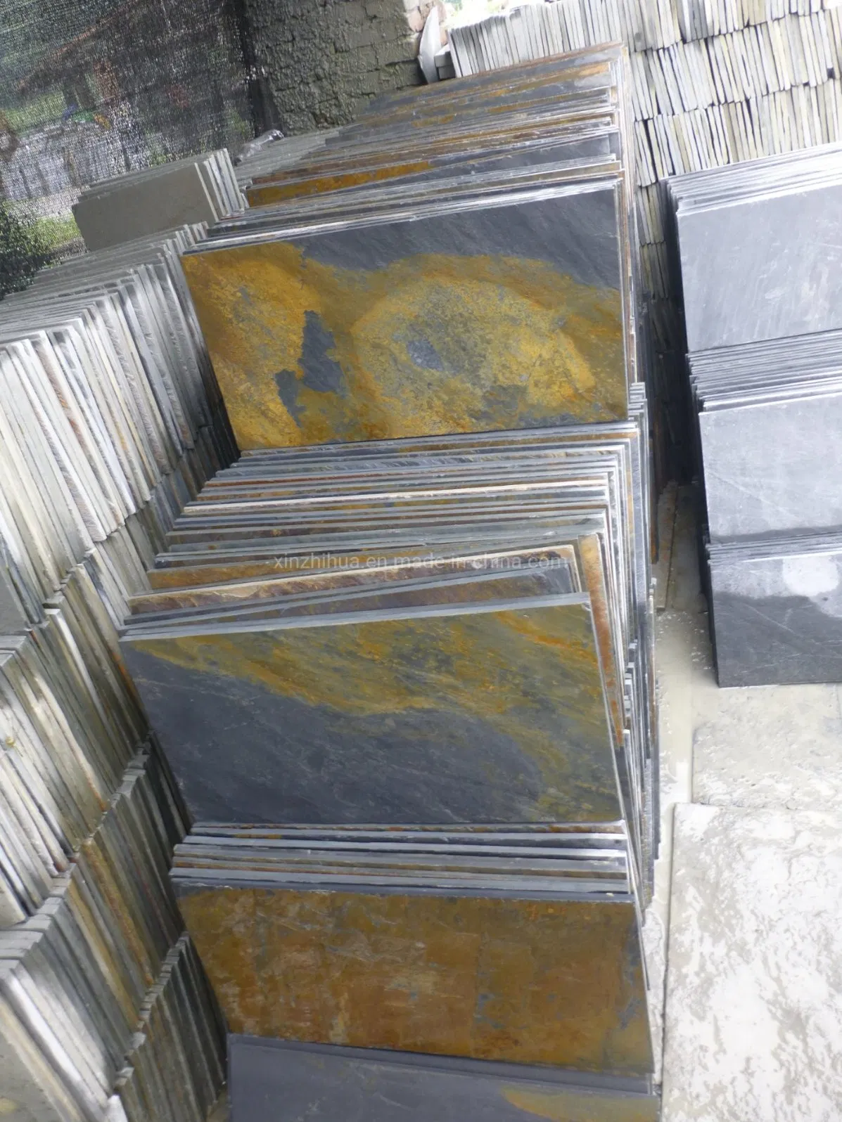 Cultural Stone High Rigidity for Building Material/Indoor/Outdoor Decoration Rusty Slate