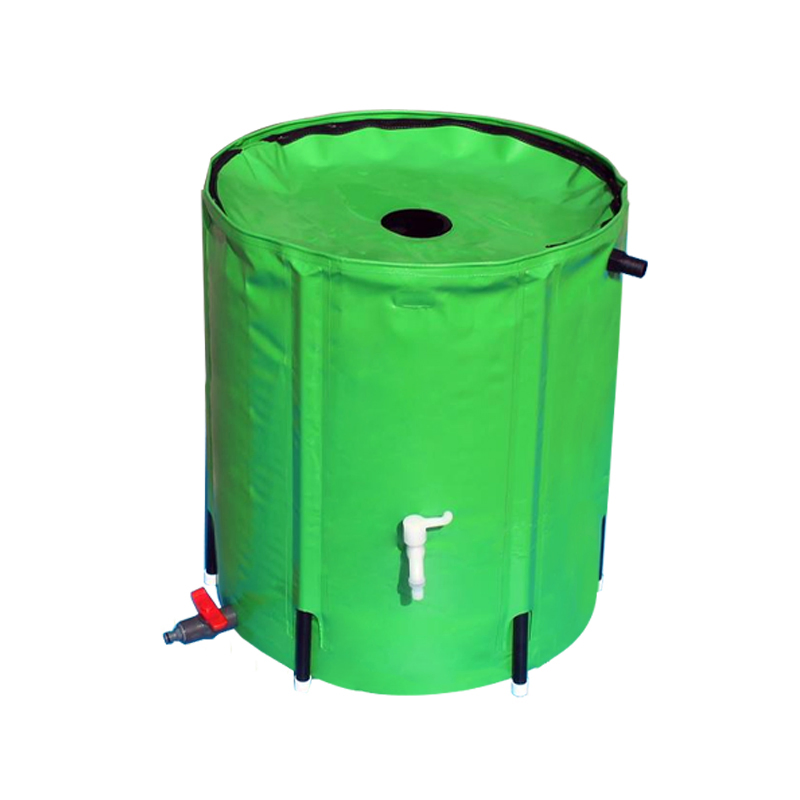 Portable Water Barrel Rainwater Collection System