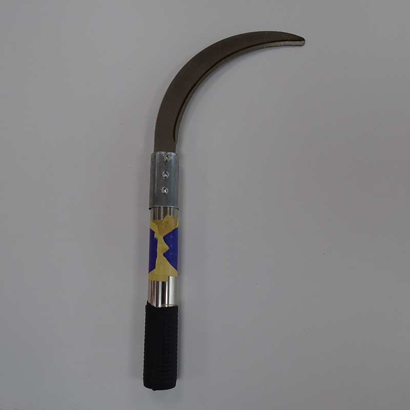 Farm Garden Hand Tools Sickle Knife Agricultural Grass Saw Sickle with Handle