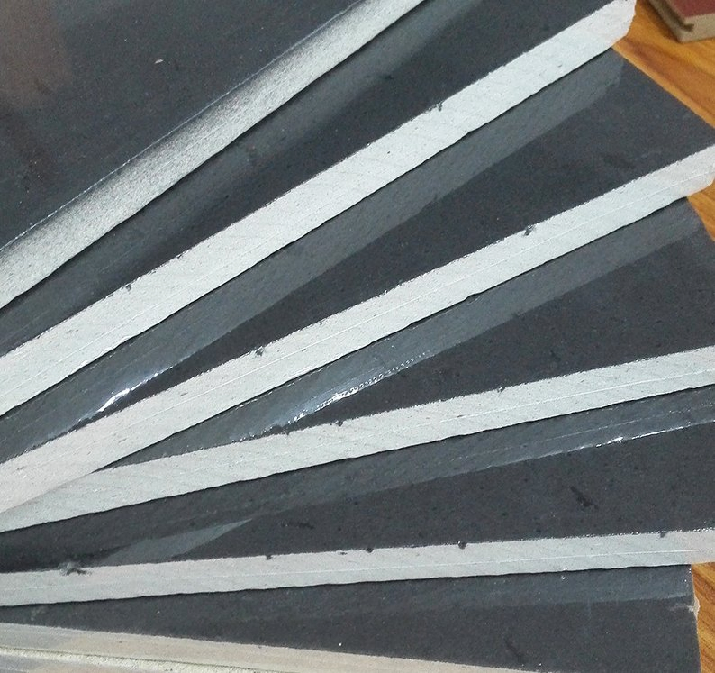 Cinema Microporous Sheet Black Mineral Wool Board Suspended Fiberglass Ceiling Tiles Baked Paint Keel Sound-Absorbing Material