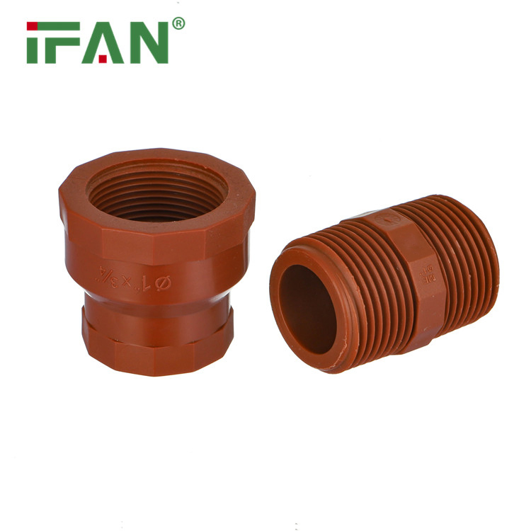 Ifan Factory Produces 1/2"-1" GB/T 19472 Equal Nipple Plastic Pph Fittings