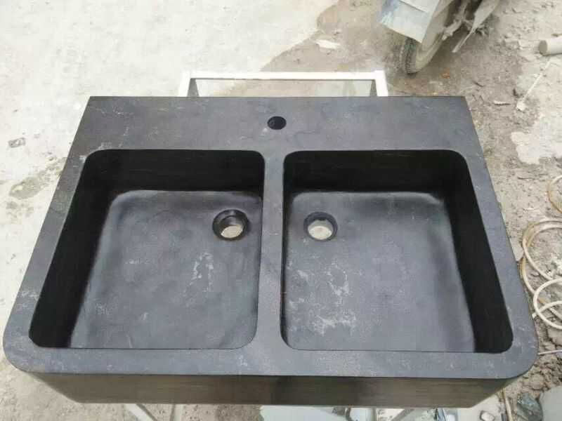 Hotsale Surface Bluestone Table Top/Kitchen Top Countertop Vanitytop Sink Customized Size Black White
