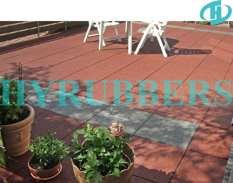 High Quality Recycled Rubber Powder Playground Rubber Tile