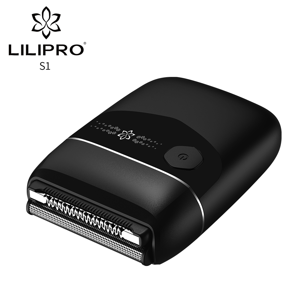 Lilipro S1 Dual-Head Foil Shaver for Men Wet/Dry Electric Razor with LCD Display for a Close and Comfortable Shave