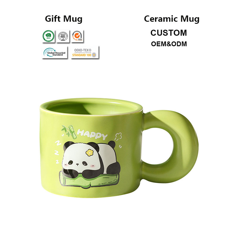 Custom Gift Mug 12oz with Handle MOQ 500PCS From Factory Direct