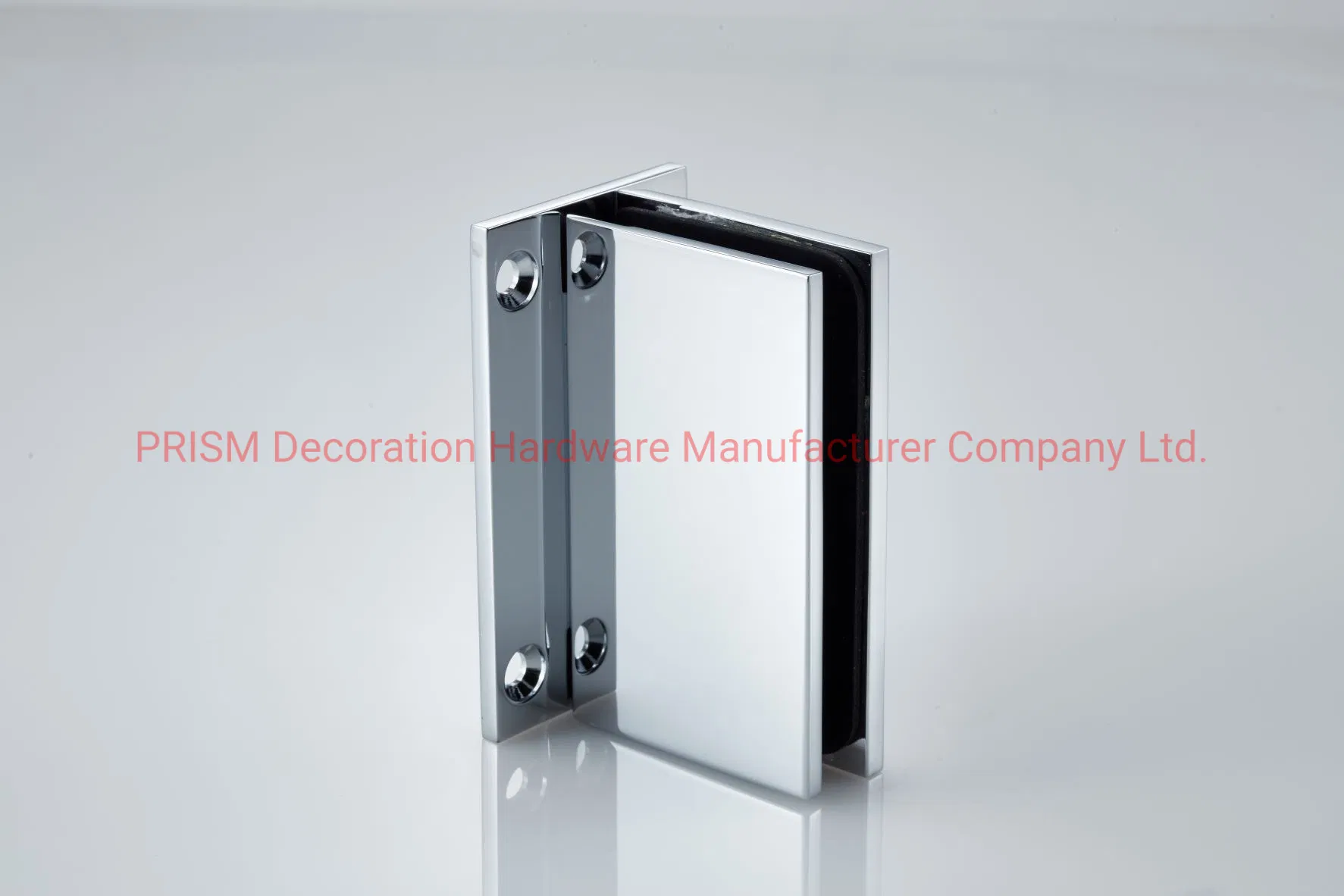 Brass Shower Room Hardware Accessories Wall to Glass 90 Degree Glass Door Clip