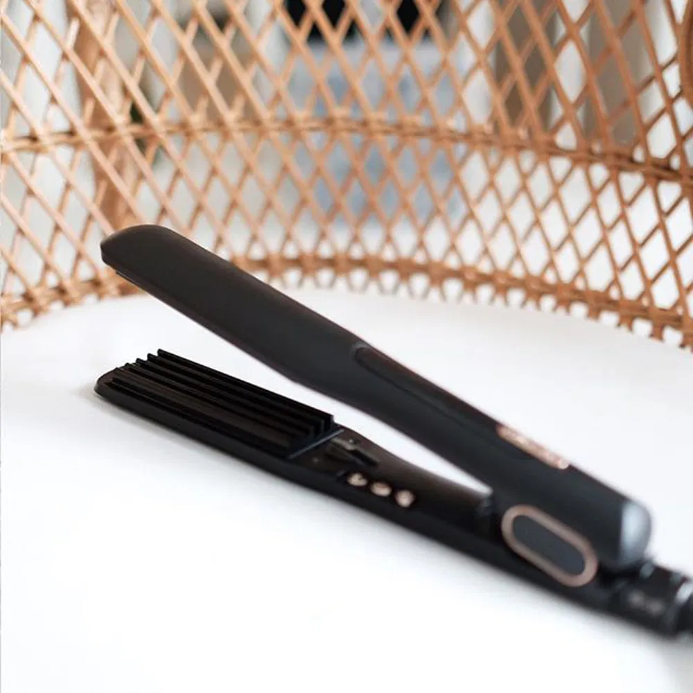 1.5 Inch LCD Zig Zag Ceramic Hair Crimper (V183-2)