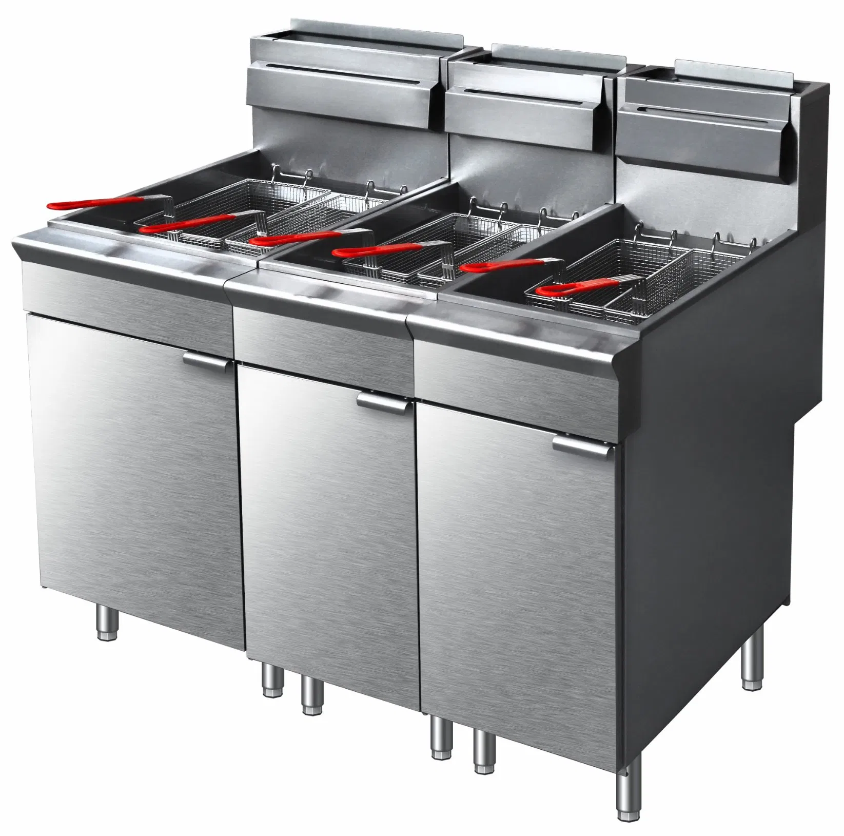 Versatile Gas Fryer for Professional Kitchen Use and Catering