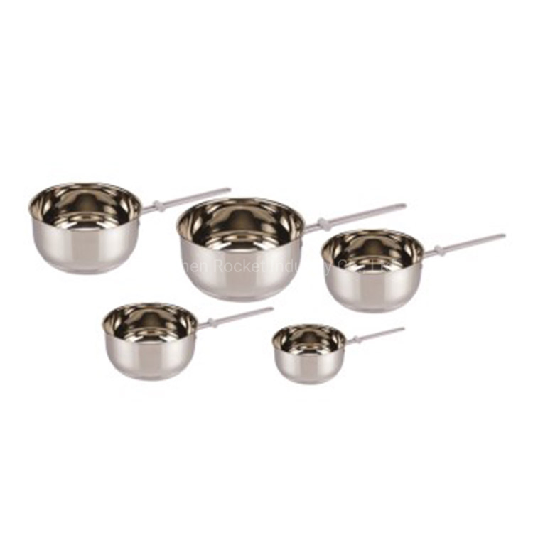Milk Boiling Pot Stainless Steel Milk Pan Induction Sauce Pan