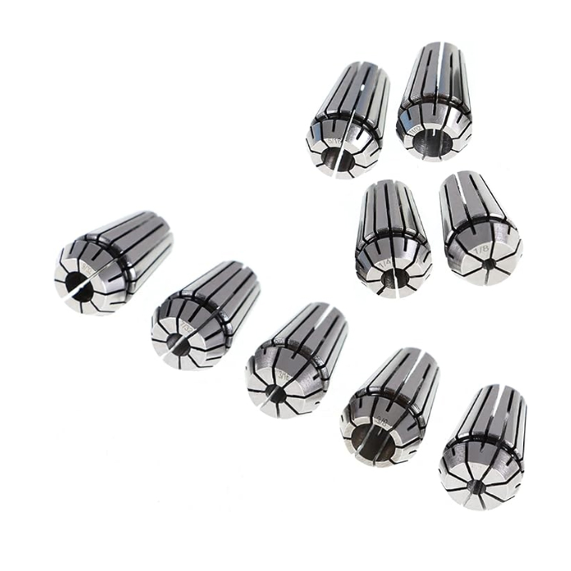 Er16 Spring Collet Chuck Set 1/8-3/8 Inch for CNC Milling Lathe Tool