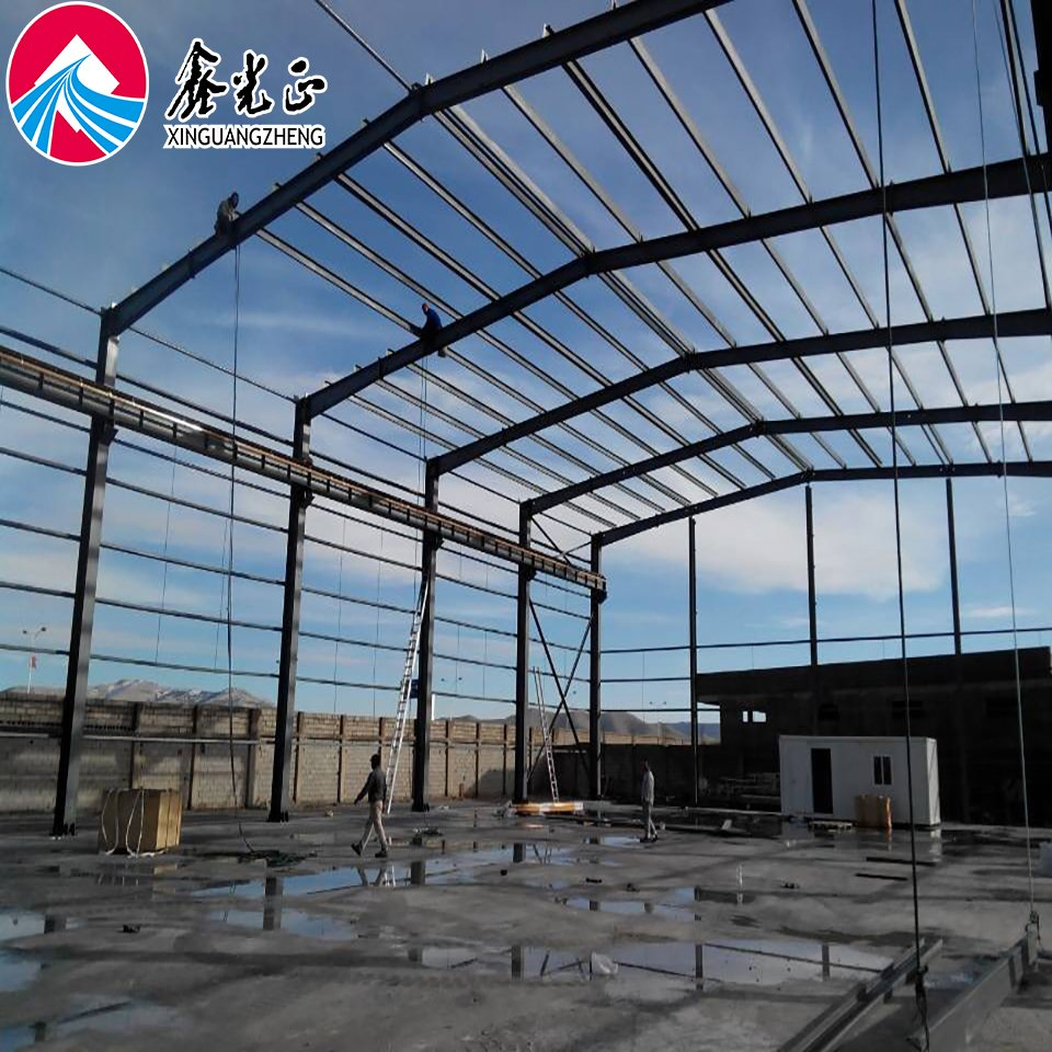 Welded H Section Beam and Column Steel Structure Building Material