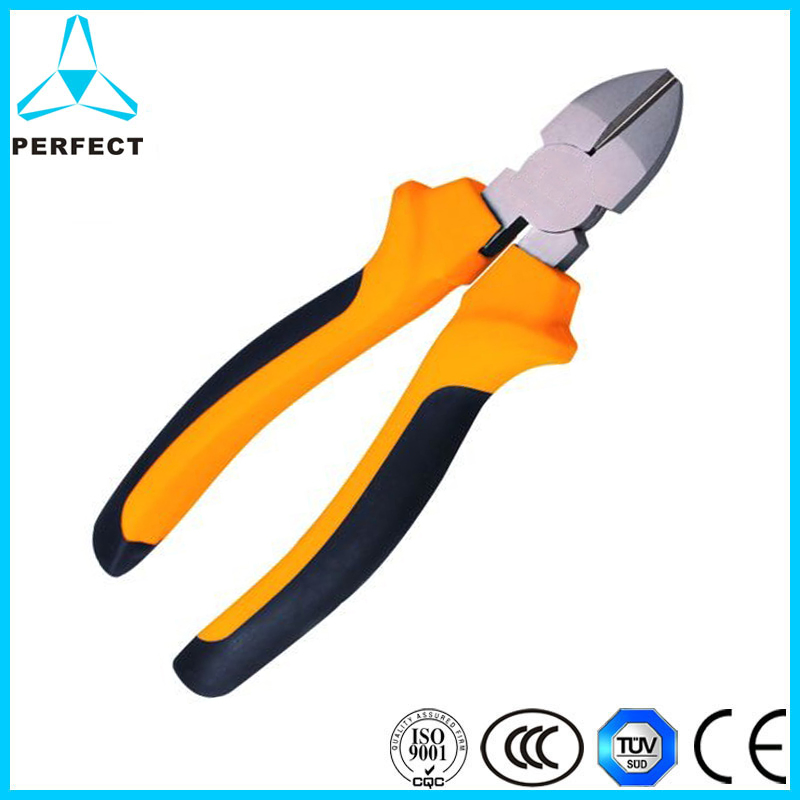High Quality Rubber Handle Drop Forged Cr-V Pliers