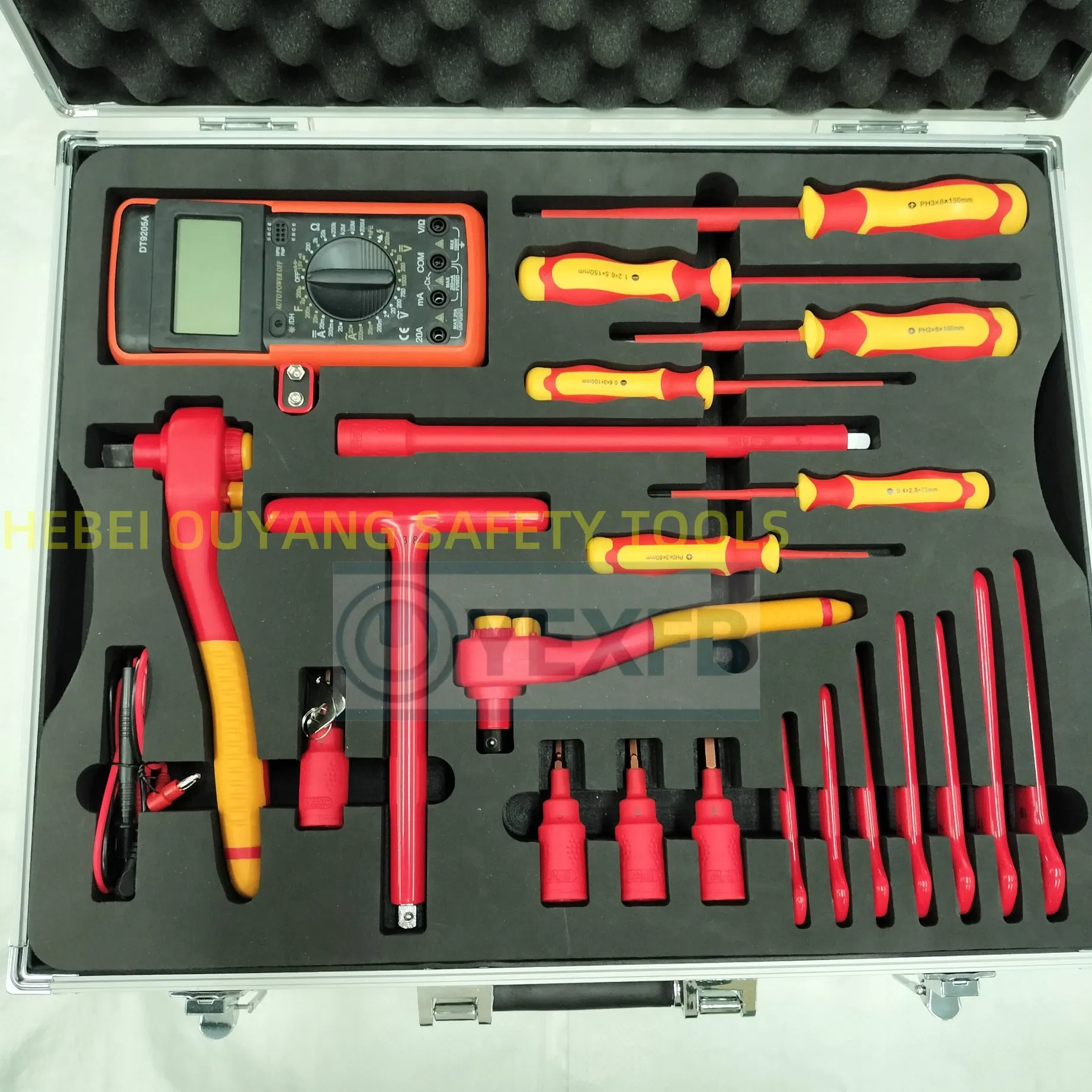 Electric Vehicle EV Maintenance Tools Kit/Set, 57 PCS, VDE Certificate