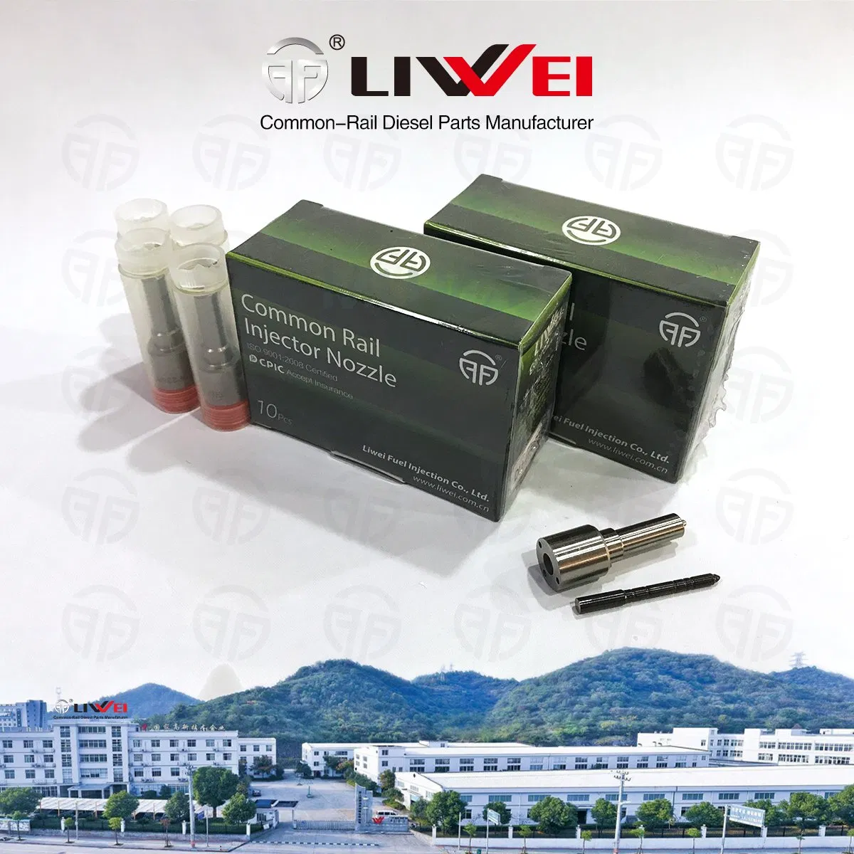 Форсунка Common Rail DLLA 158P 984 Liwei для дизельных двигателей