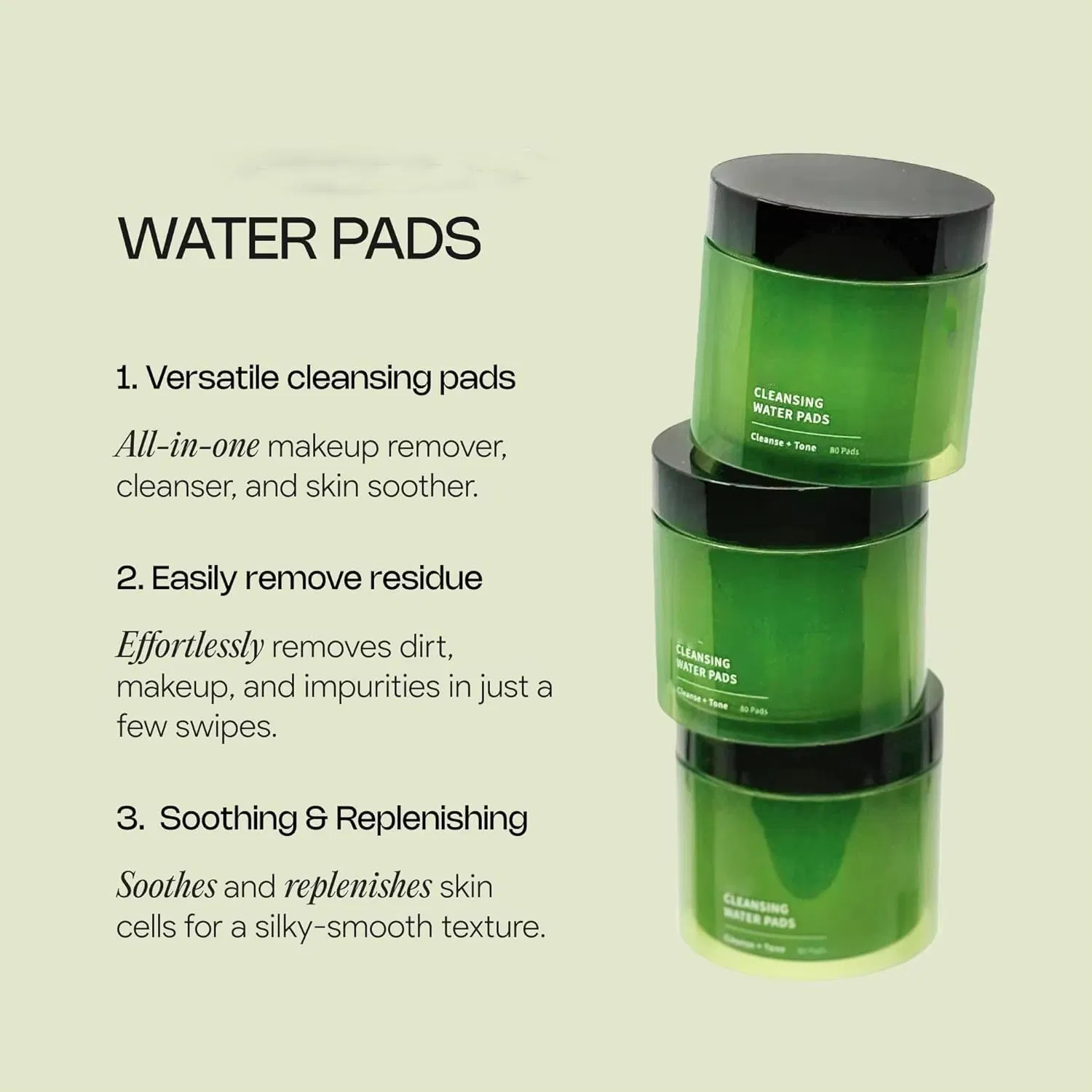 Collagen Gel Toner Pads Pore Minimizer for Face
