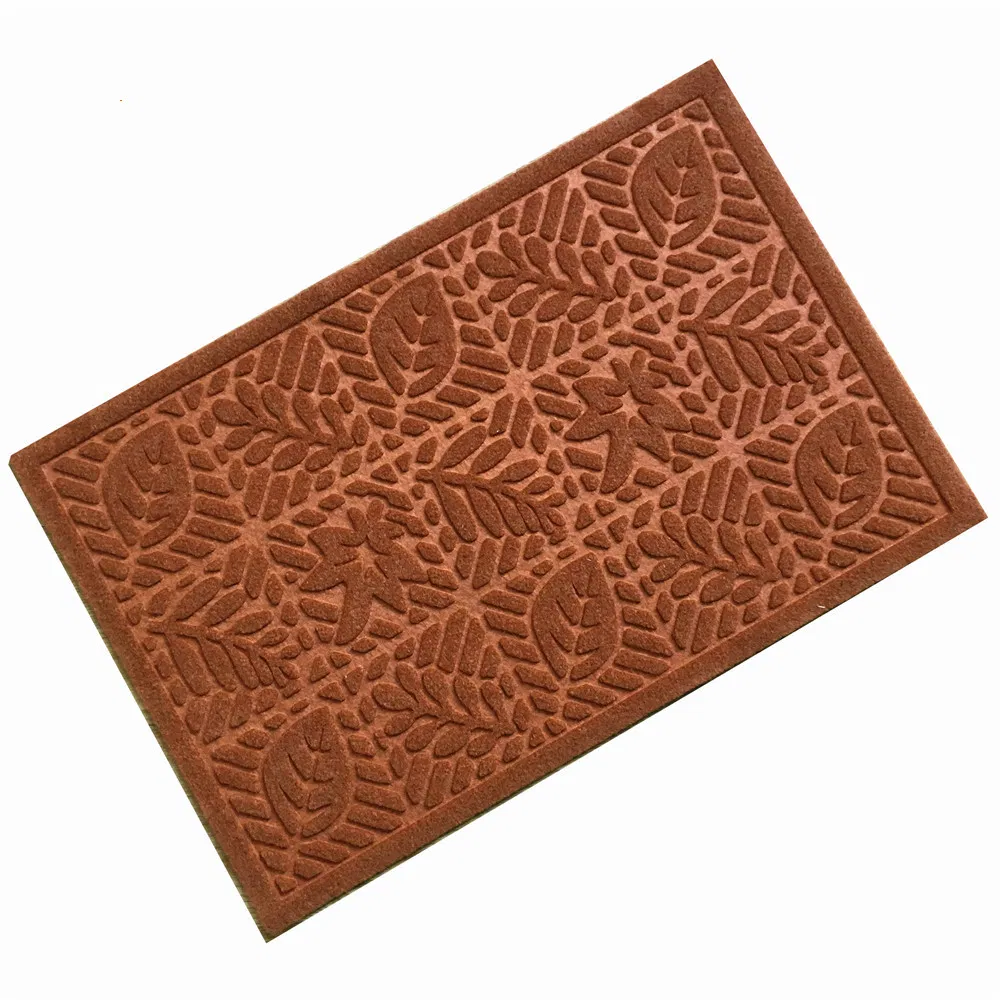 100% Polypropylene Anti Slip Rubber Backing Cute Door and Kitchen Mat for Home