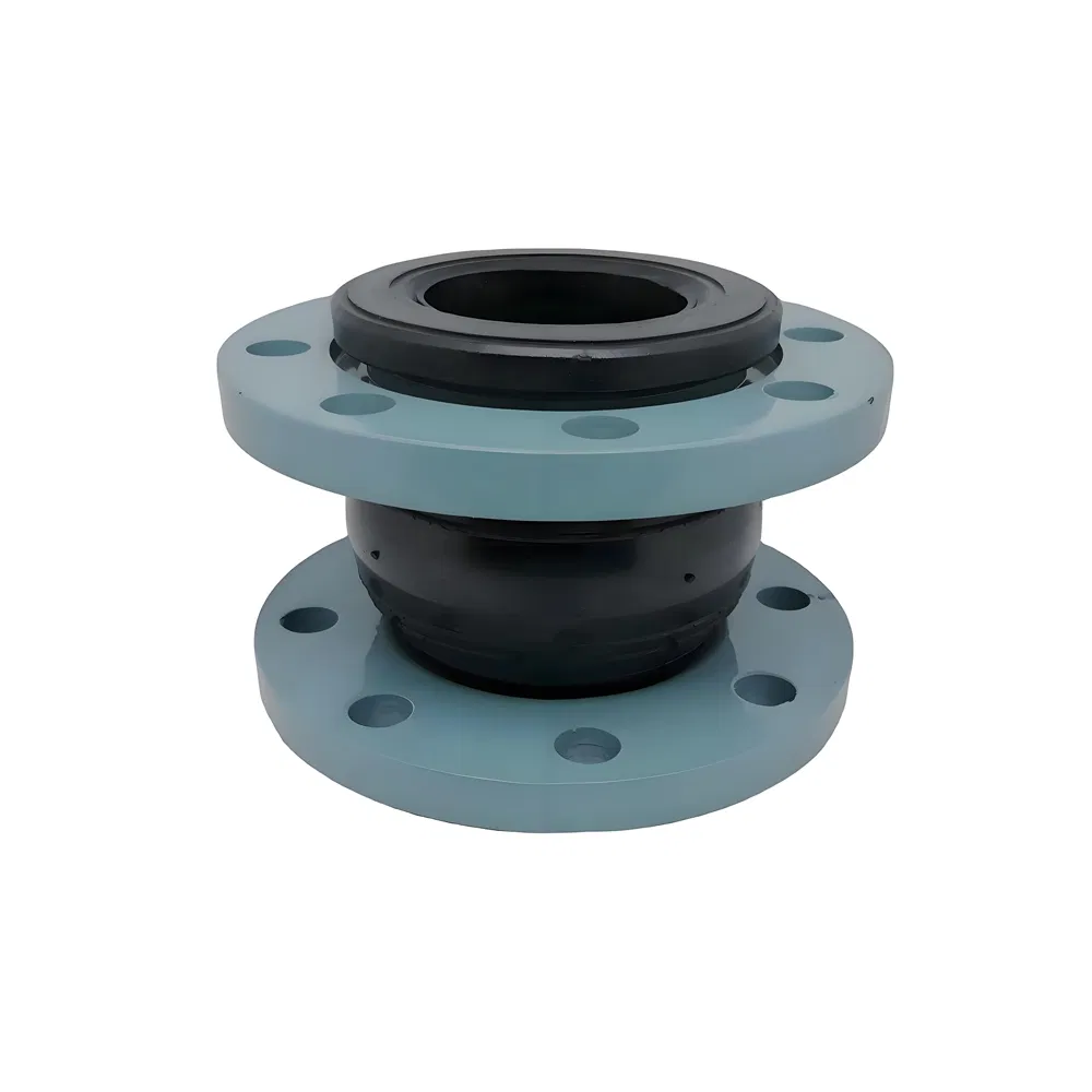 DN200 Stainless Steel Flexible Flanged Double Sphere Rubber Expansion Bellow Joint Manufacuter