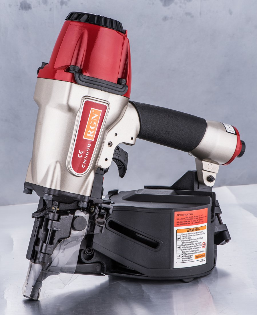 Пневмопистолет для гвоздей CN565B, 15° катушка