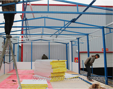Insulated Panel Prefab Steel Home Modular Workforce Camps