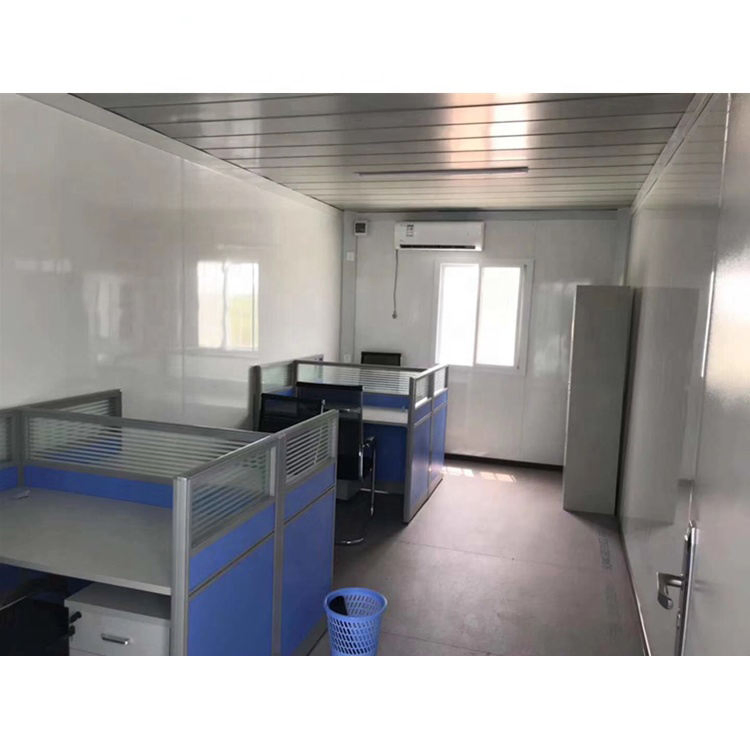 High Quality Prefabricated Glass Wall Container House for Office Use Prefab House From China Supplier