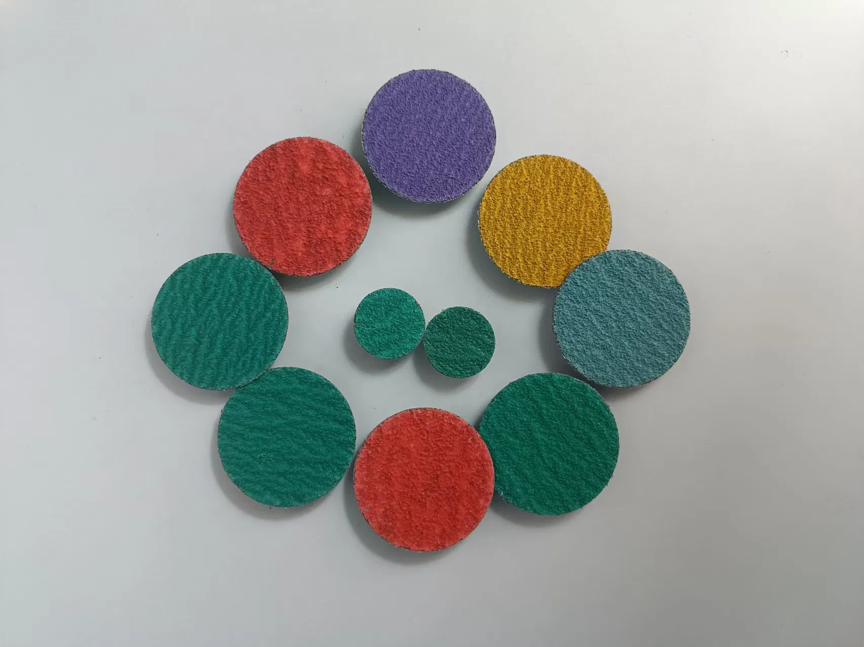 Шлифовальные диски из циркония на липучке, 2 дюйма