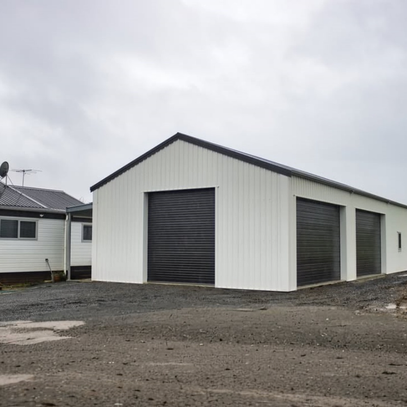 Heavy Duty Industrial Steel Shed for Raw Material Outdoor Storage