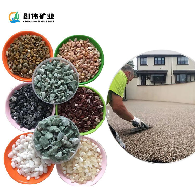 Eco-Friendly Decorative Gravel for Garden Pathways and Landscaping
