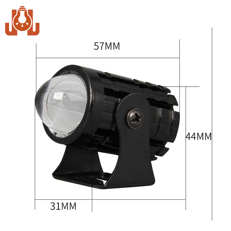 Мотофара LED двухцветная, сталь, 12-80V