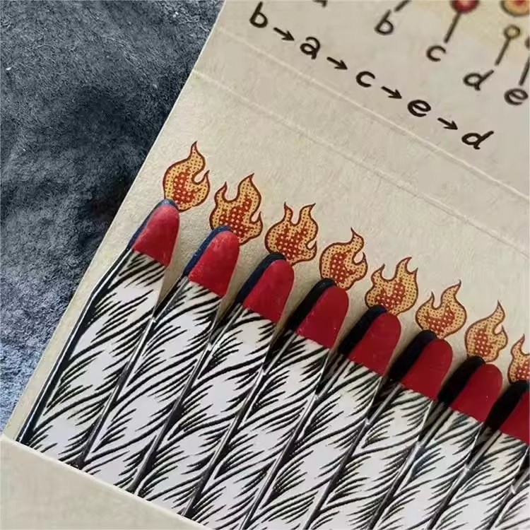 2025 Paper Matches Advanced Design Personalized Customization Cigar Matchbook Factory Wholesale Cheap Matches