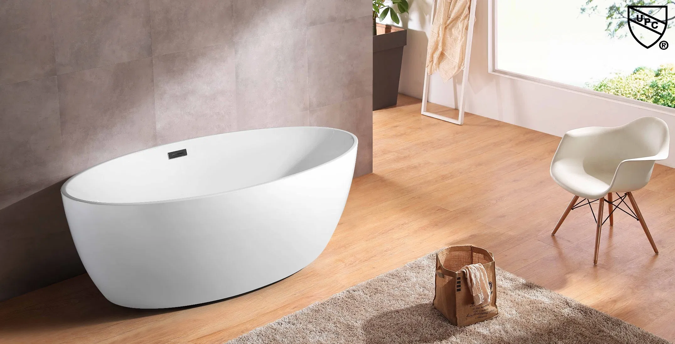 Переносная акриловая ванна для ванной комнаты