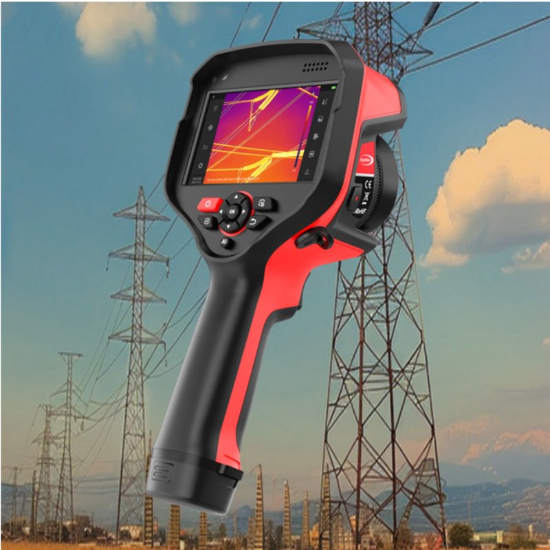Multi-Lens System Expert Thermal Camera with Wider Temperature Range Android Operating System