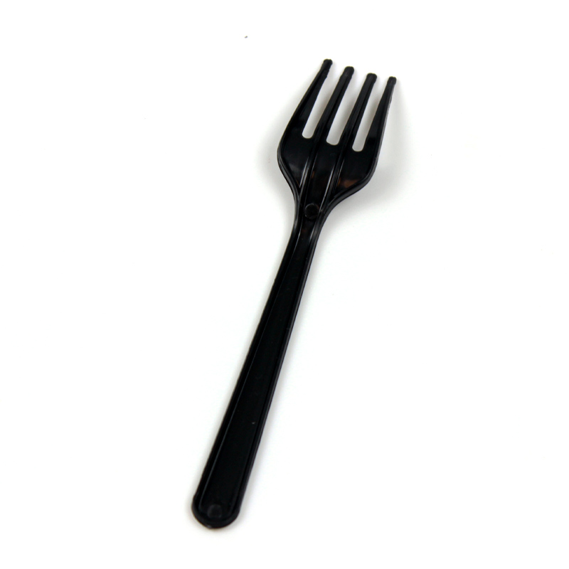 Disposable Plastic Cutlery PS 115mm Mini Fork for Cake Party Supply