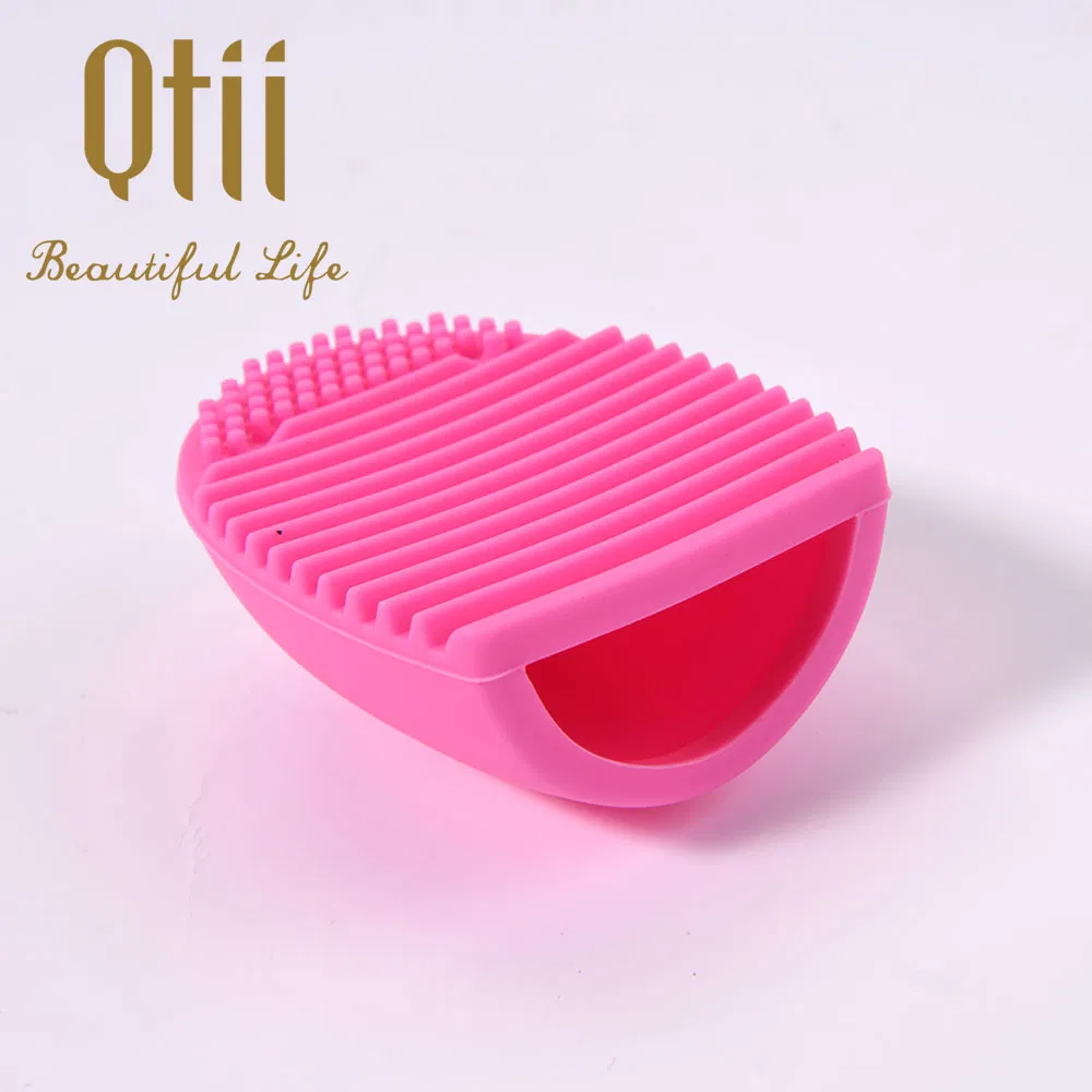 Foundation Round Toothbrush Free-Latex Sponge with Brush Cleaner Makeup Tool Kits