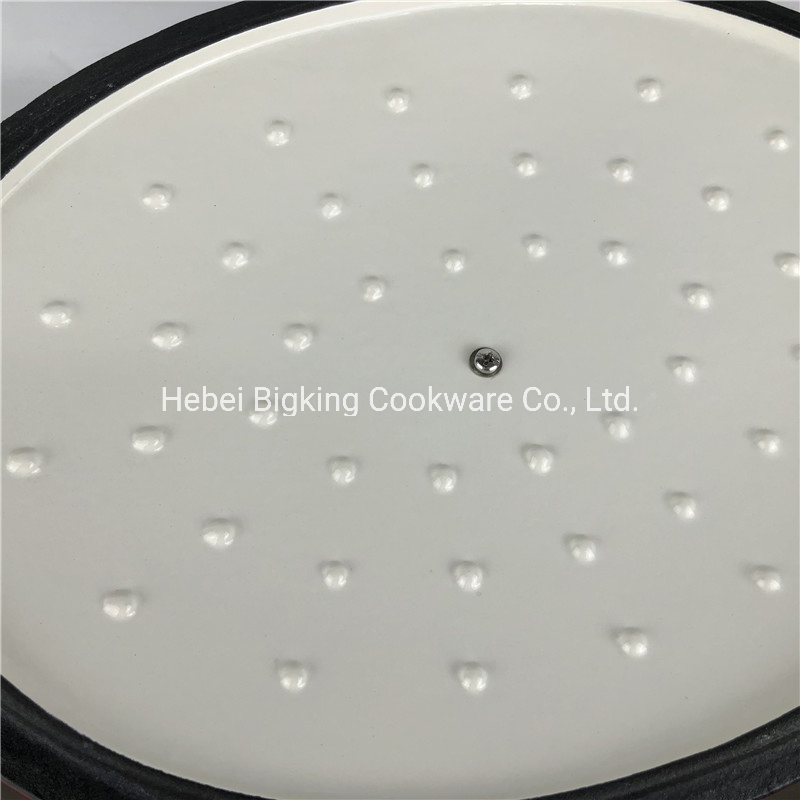 Enamel Coated Cast Iron Cookware Tools Oval Casserole