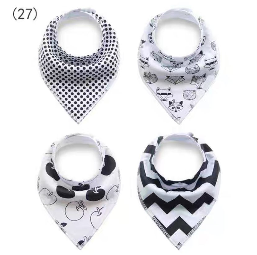 Factory Custom Price Bamboo Multiple Colors to Choose From Baby Bibs