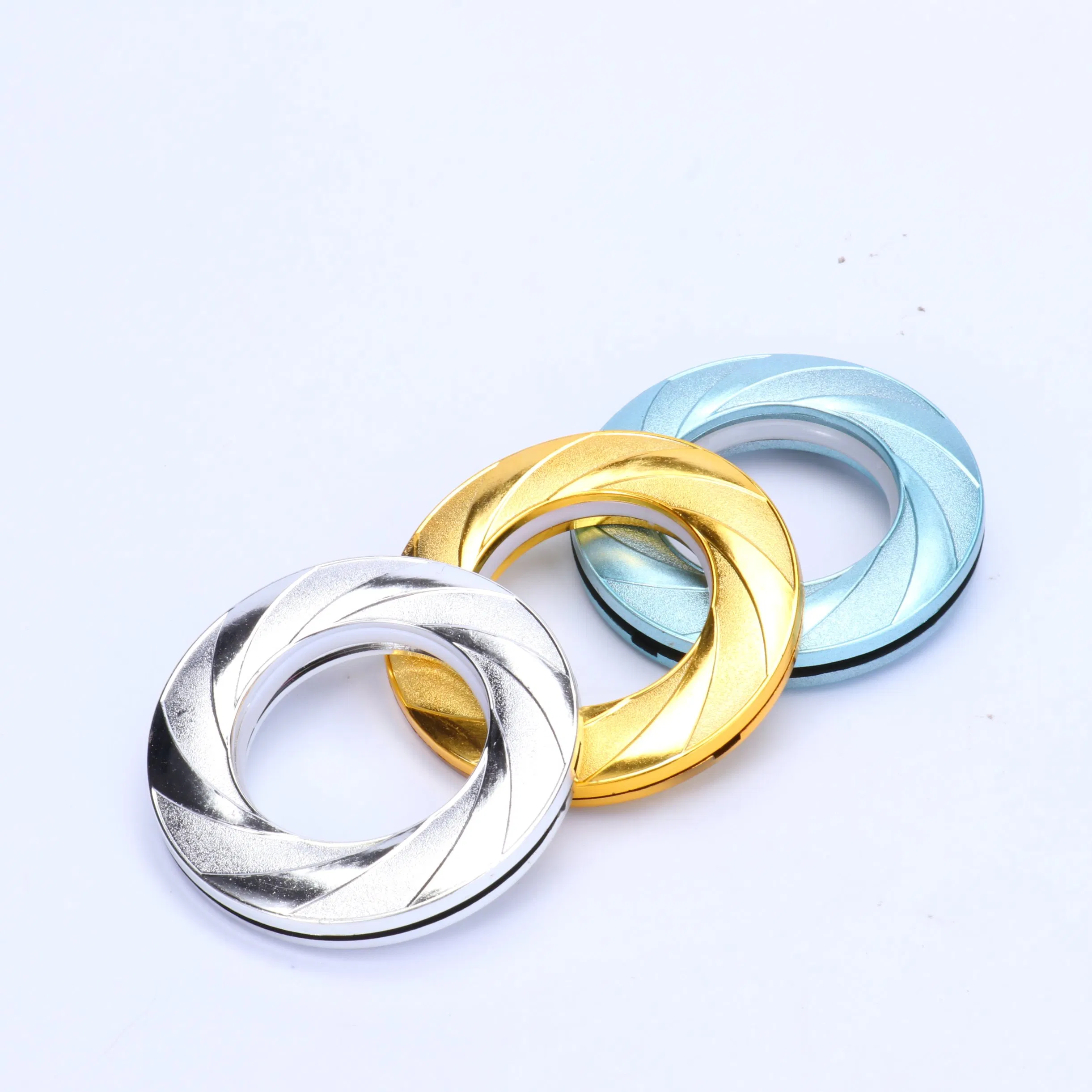 Plastic Wood Grain Curtain Ring Curtain Fabric Accessories