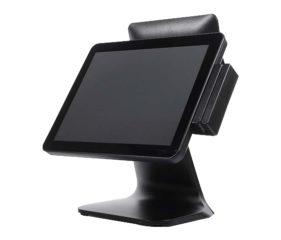 Windows POS Hardware Dual Screen All in One Touch PC Touch Screen POS Terminal Cash Register for Supermarket POS Solution