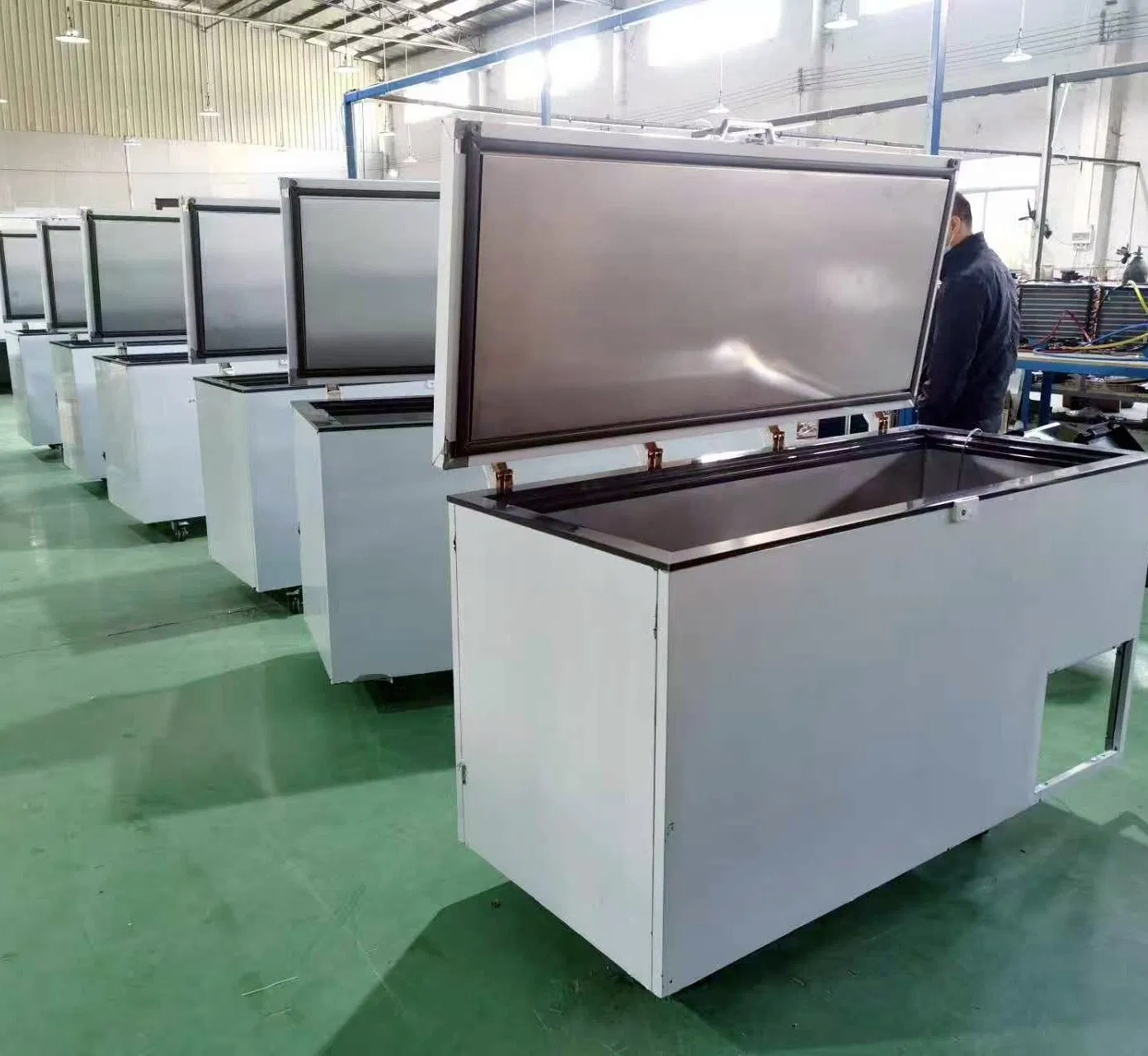 SUS 304 Deep Freezer -60 Degree Chest Cold Room for Seafood (DW-60320)