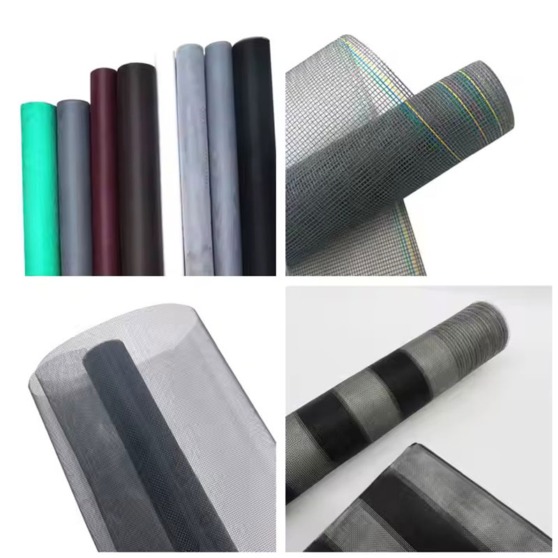 Hot Selling Custom Rolling Mosquito Insect Fly Screen Window Aluminum Frames Fiberglass Mesh Sliding Retractable Screen Window Cloth