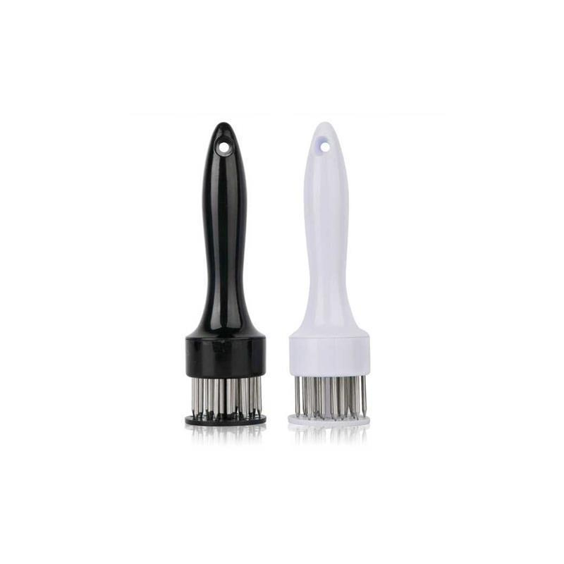 Profession Meat Tenderizer Needle for Steak Pork Kitchen Tool with 21 Steel Needle Loose Meat Hammer for Cooking BBQ Accessories