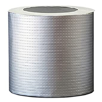 Black Colour Butyl Rubber Self- Adhesive Sealant Waterproof Aluminum Foil Tape for Roof Repair
