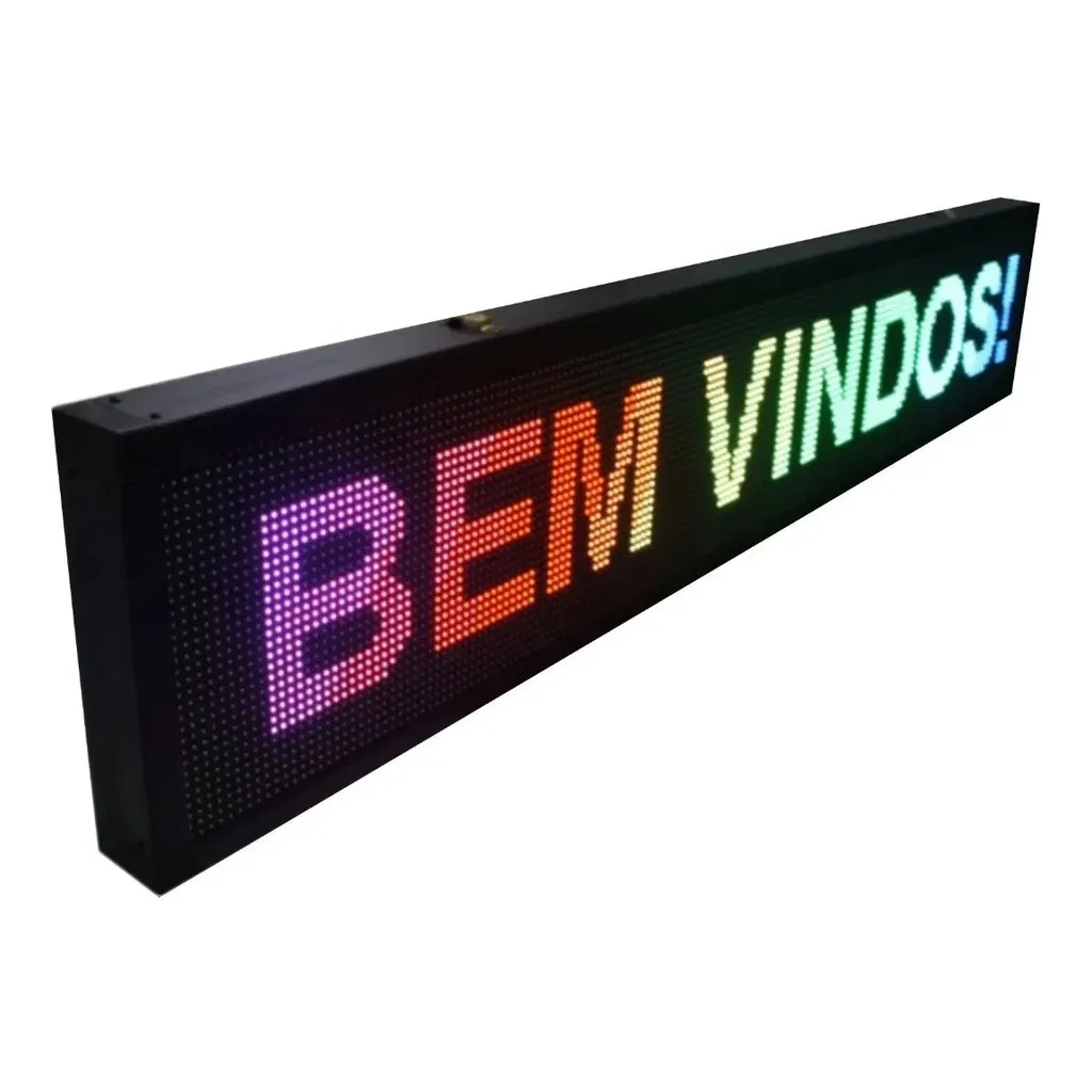 Уличная водонепроницаемая LED-вывеска с прокруткой текста