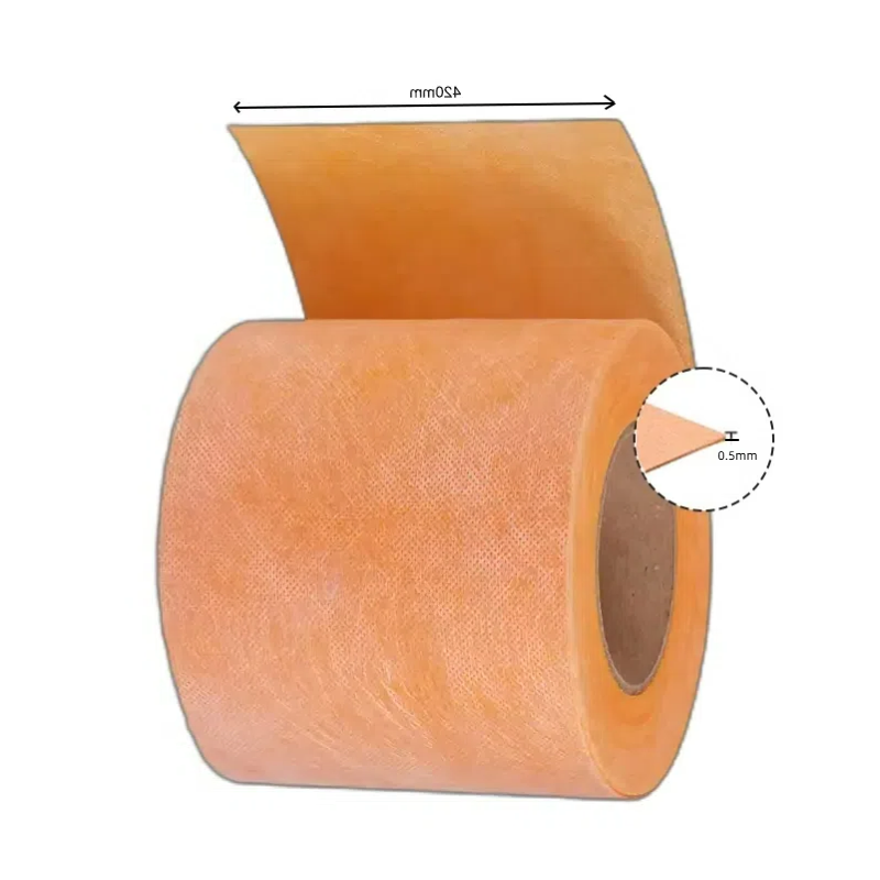 Anti-Corrosion Easy Construction Polymer Polyethylene Polypropylene Waterproof Membrane for Bathroom Basement Roof Underlayment