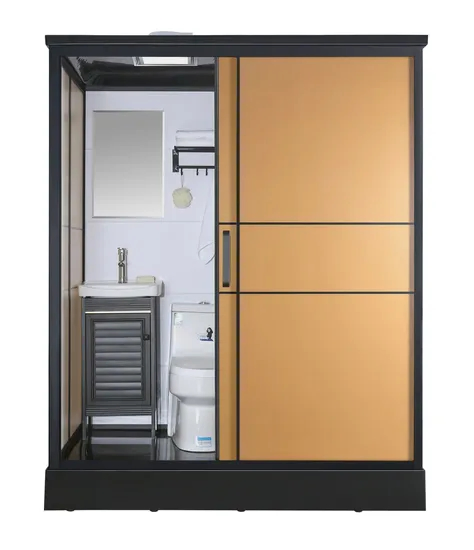 Glass Shhower Cabin Prefab Toilet Bathroom Factory Direct Sale